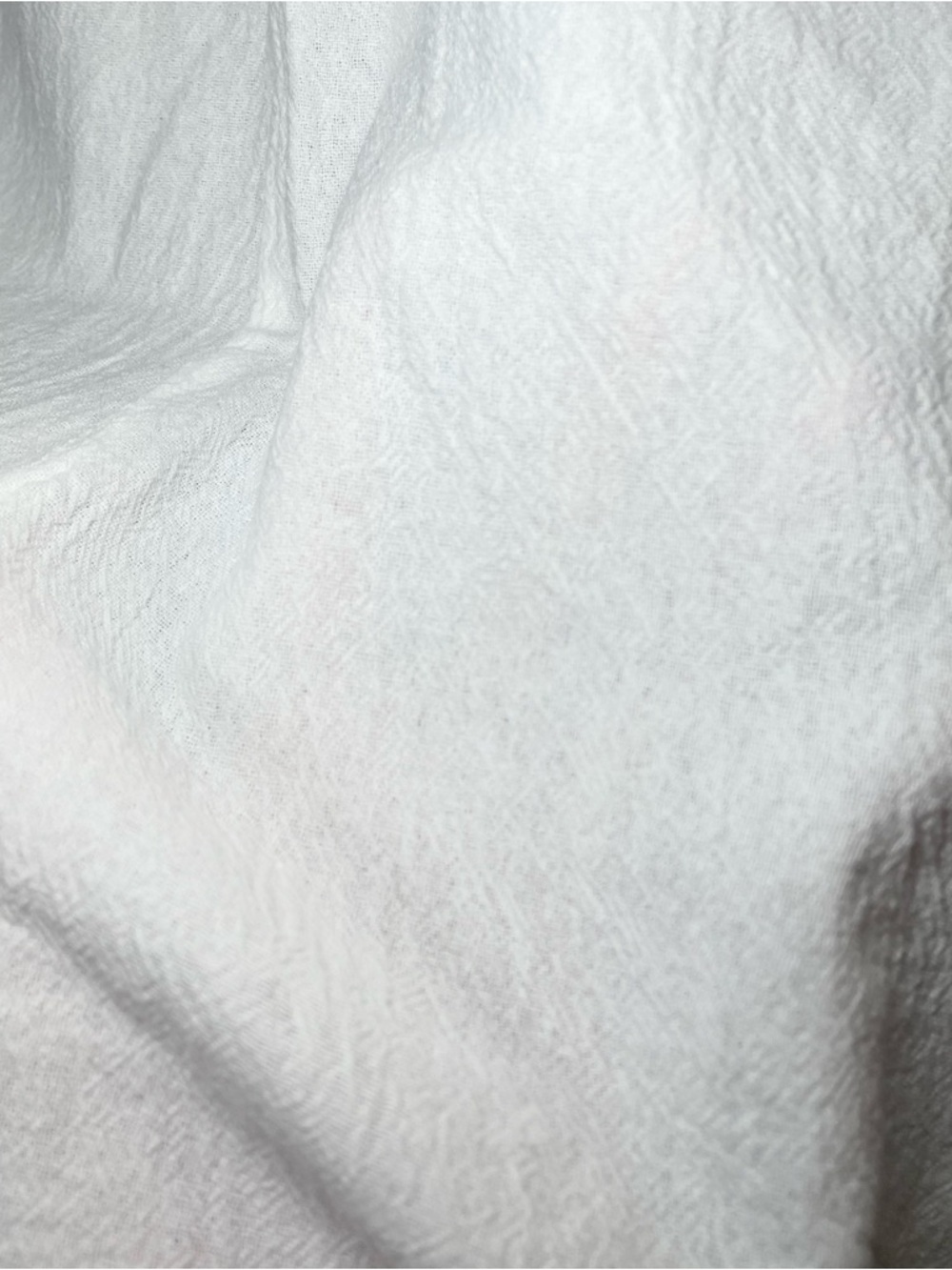 White Boho Tunic Dress Size S | Lace Trim V Neck Summer Casual - Picture 7 of 11